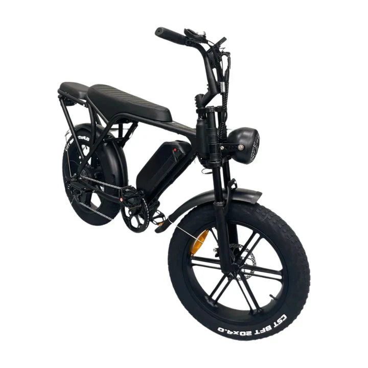 Achterzitje Ouxi V8 Fatbike Zwart Extra Zitje